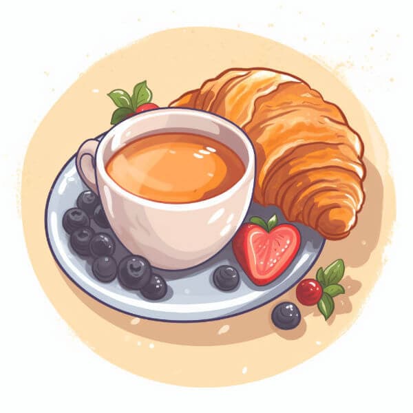 Hobbit's Stuffed Mushroom Breakfast