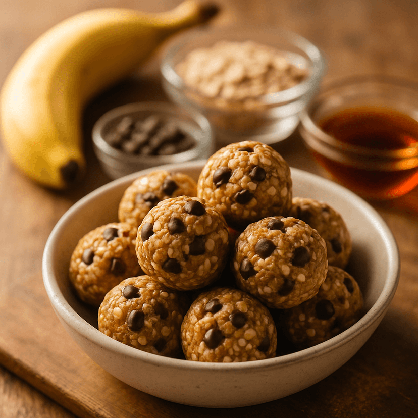 Banana Oat Energy Bites