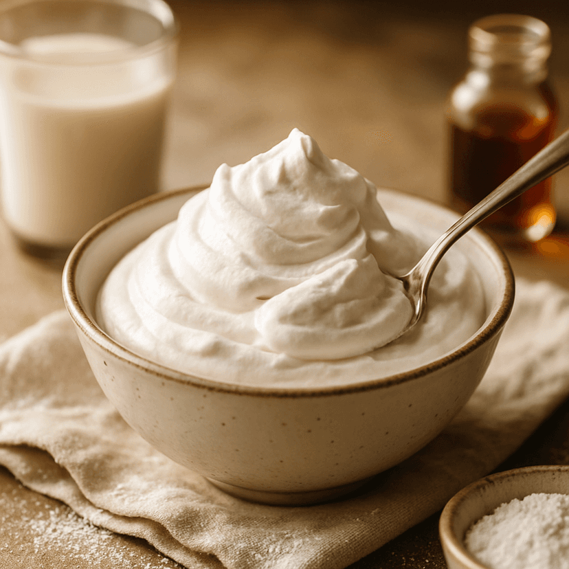 Whipped Oat Cream