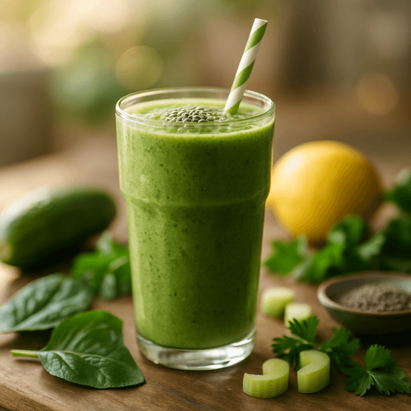 Refresh & Detox Spinach Celery Smoothie