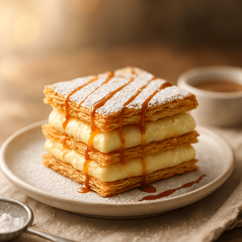 Classic Milhoja with Creamy Layers