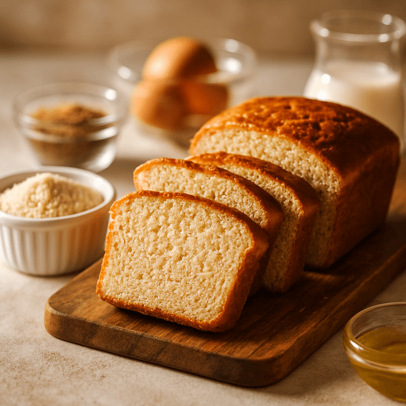 Fluffy Almond Keto Bread