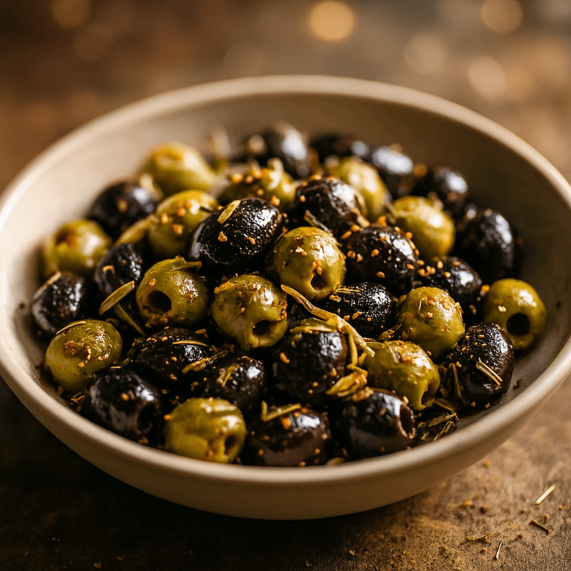Savory Roasted Mediterranean Olives