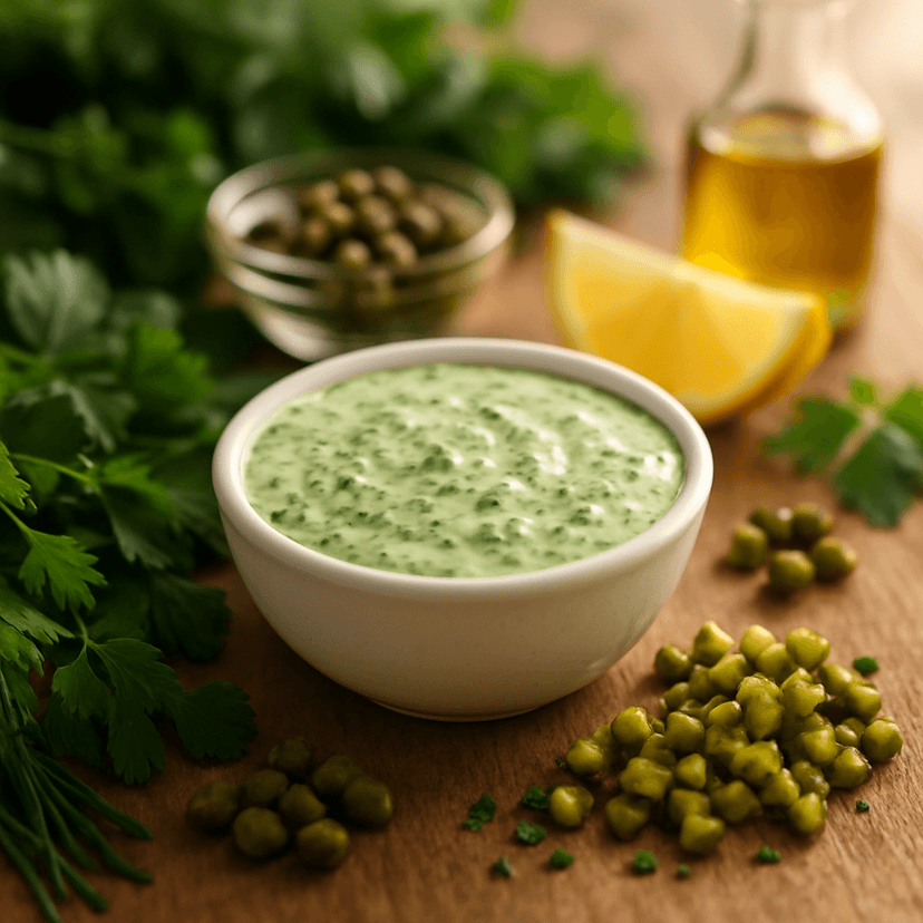 Herb-Infused Creamy Tahini Dressing
