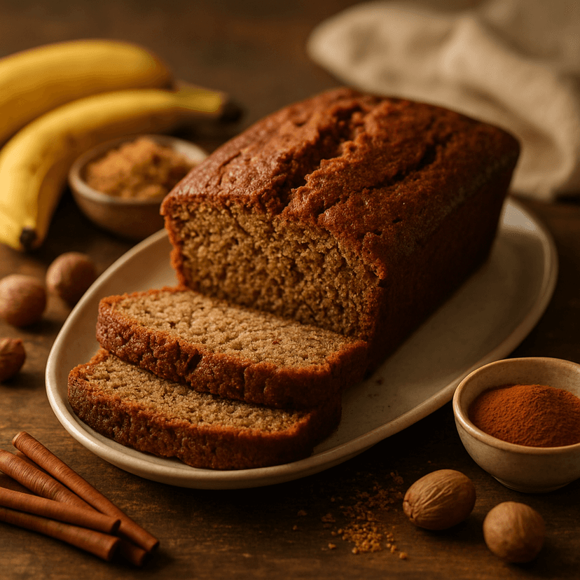 Spiced Classic Banana Bread