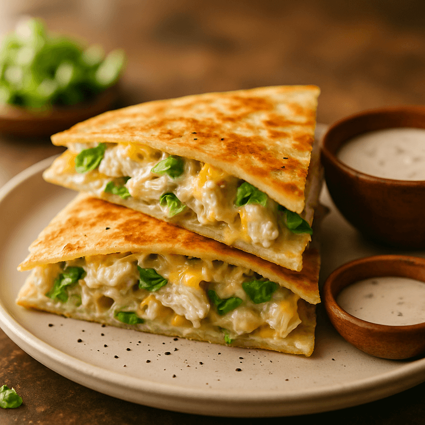 Classic Chicken Caesar Quesadilla
