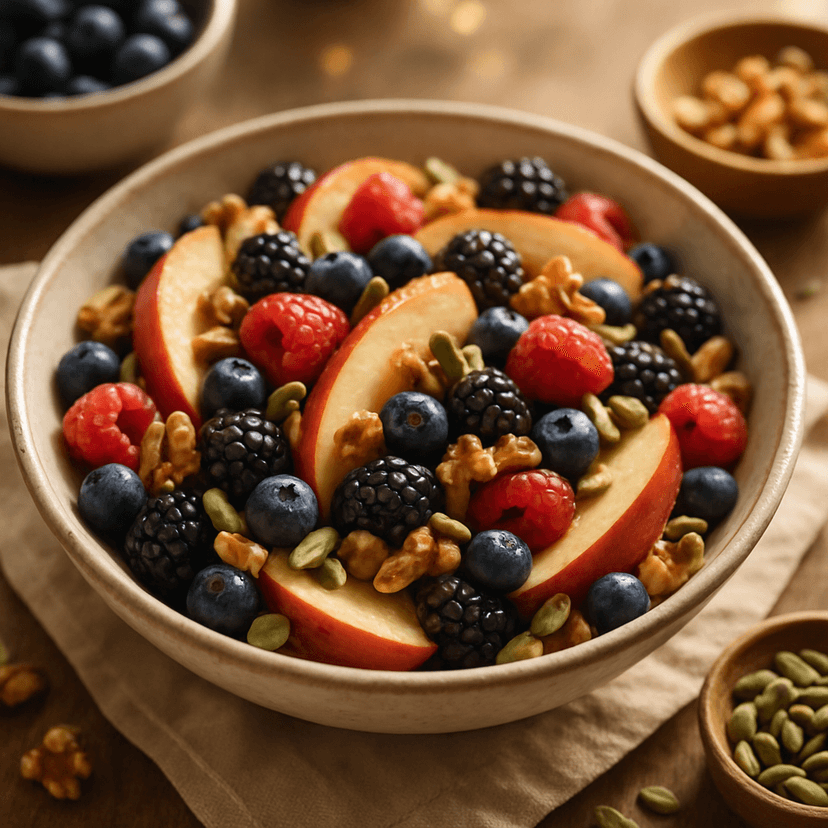 Crunchy Berry Apple Salad