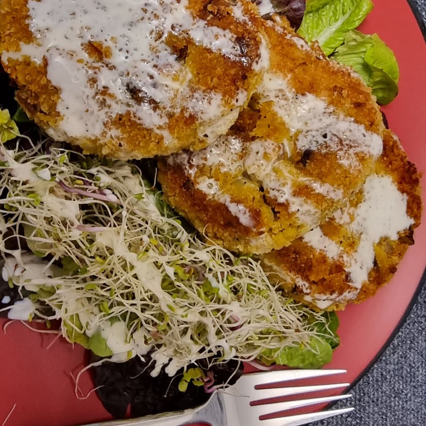 Curry-Spiced Meat & Potato Patties