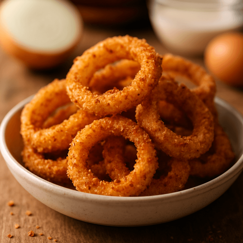 Crispy Smoked Paprika Onion Rings