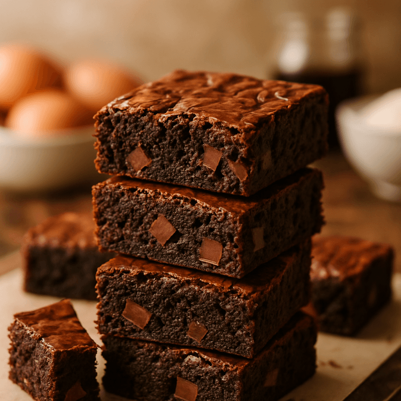 Classic Fudgy Chocolate Brownies