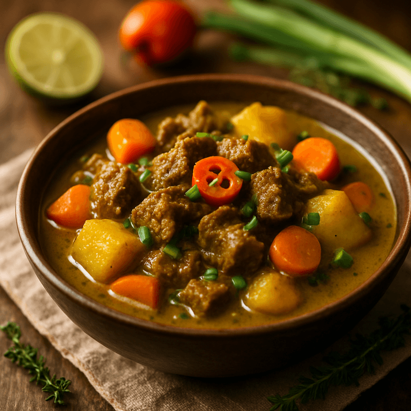 Authentic Jamaican Curry Goat