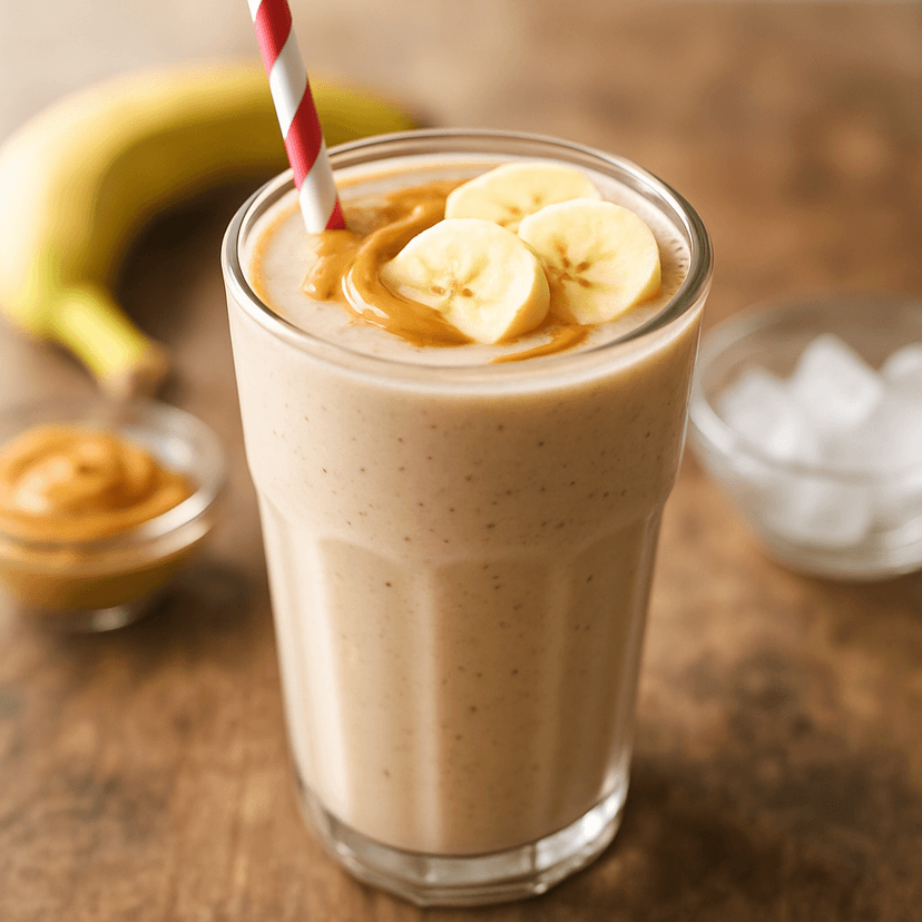 Peanut Butter Banana Protein Shake