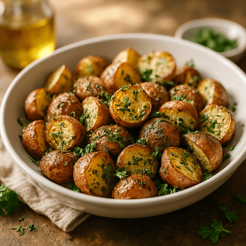 Herbed Roasted Baby Red Potatoes