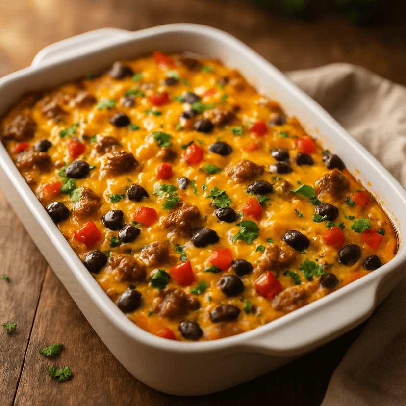 Protein-Packed Southwest Breakfast Bake