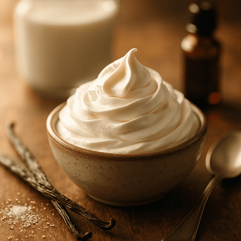 Vanilla-Infused Whipped Cream