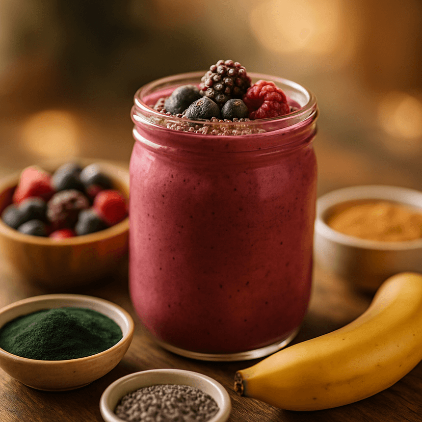 Berry Power Protein Smoothie