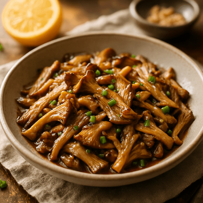 Sautéed Oyster Mushrooms - Batch