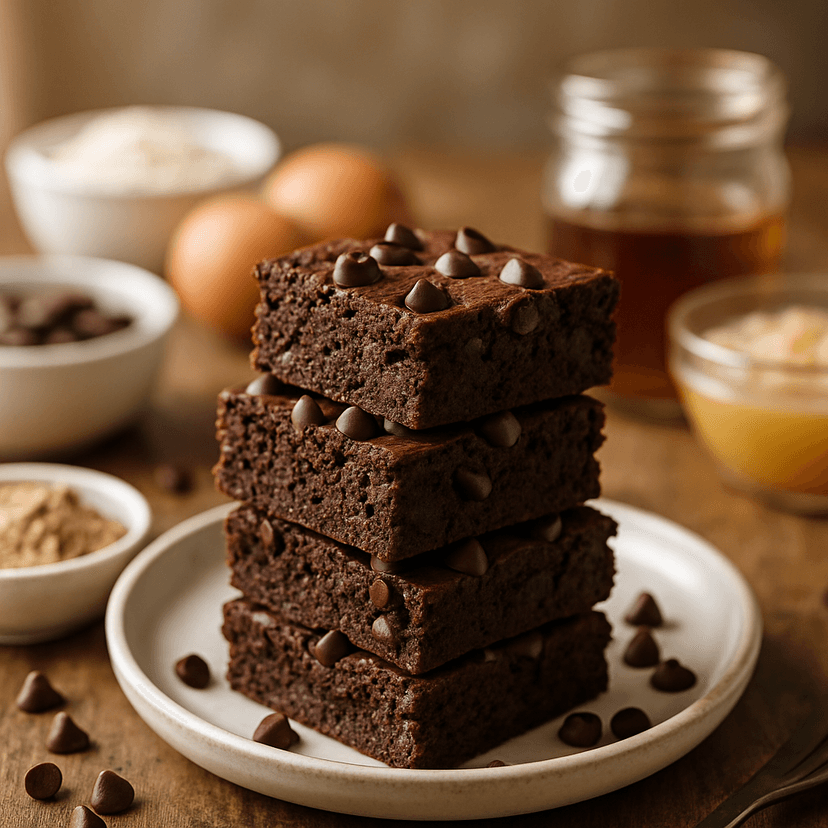 Chocolate Protein Power Brownies