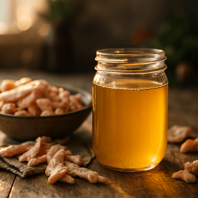 Rich Homemade Duck Fat Render