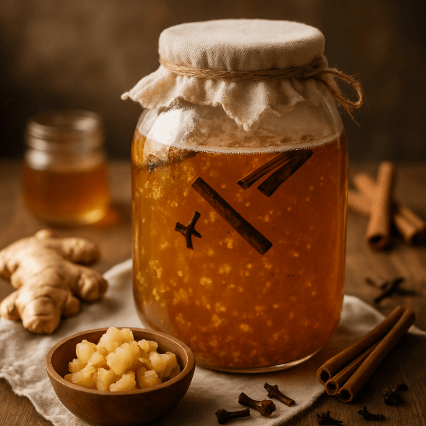 Spiced Ginger Botanical Mead