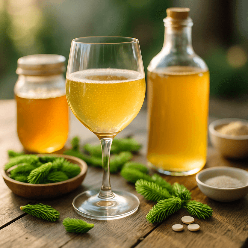 Crisp Spruce Tip Mead