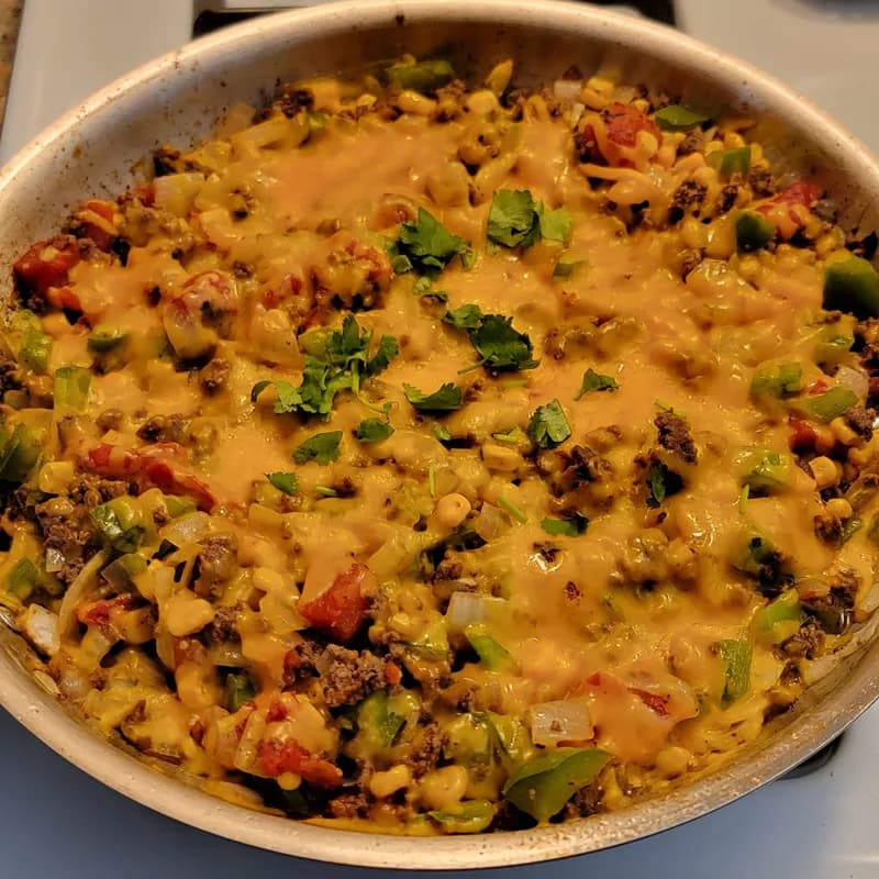 Cheesy Mexican Skillet