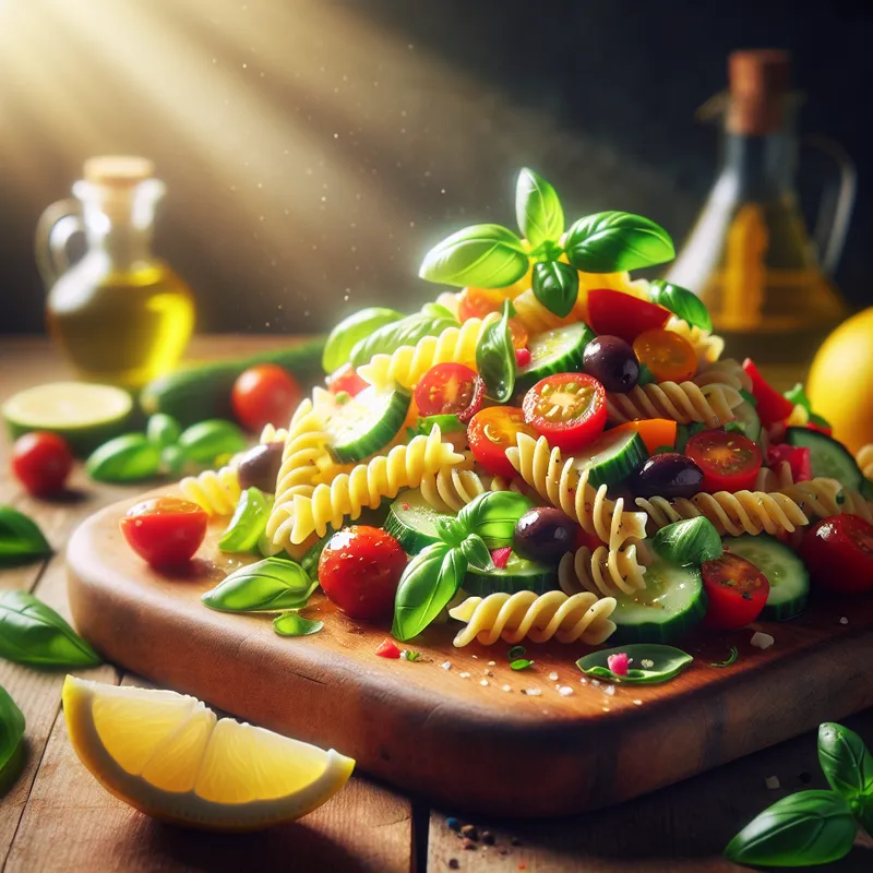 Basil Burst Pasta Salad