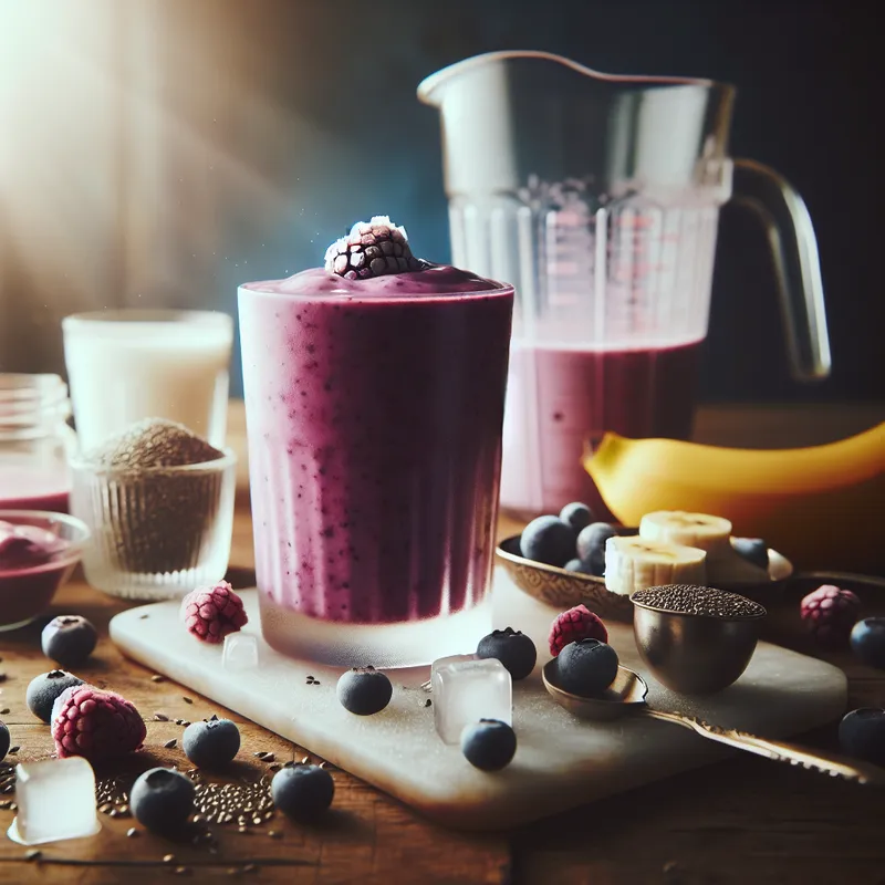 Berry Blast Breakfast Smoothie