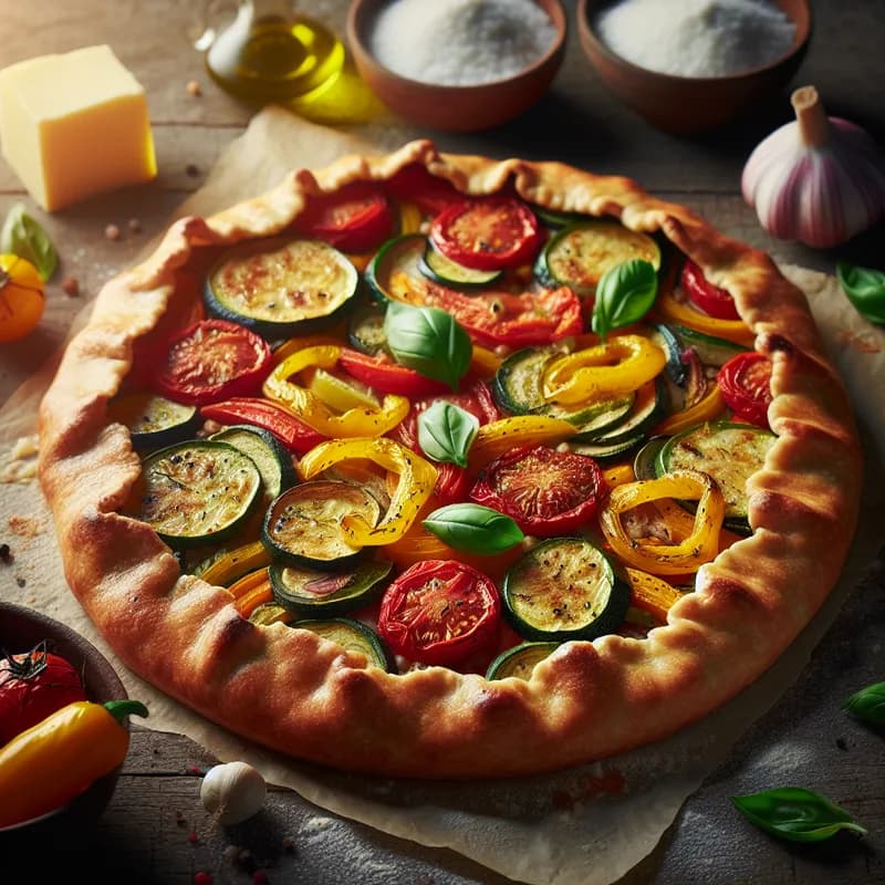 Rustic Vegetable Tart