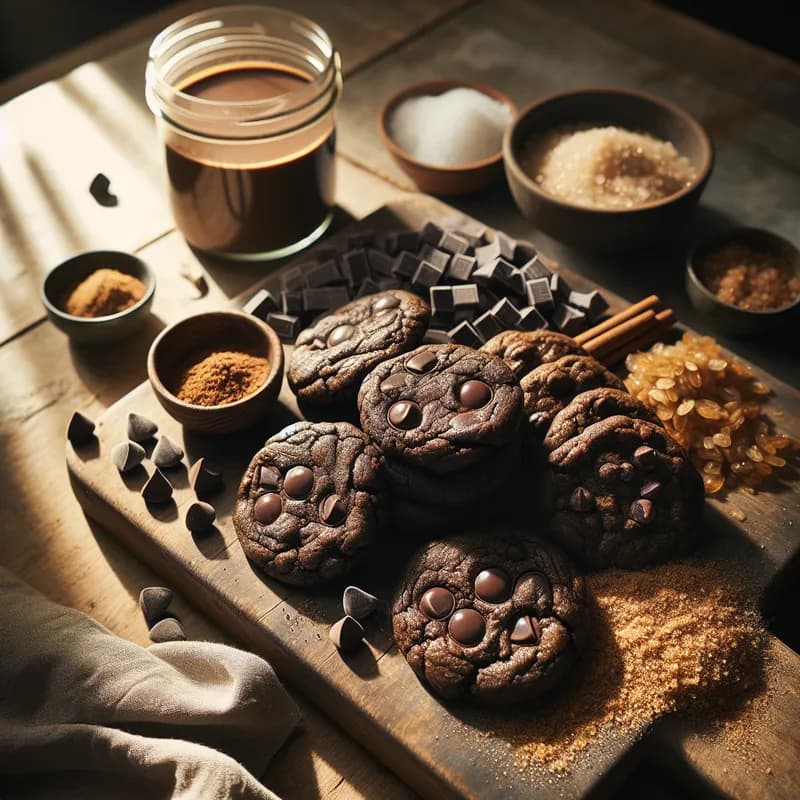 Decadent Sunflower Seed Chocolate Cookies