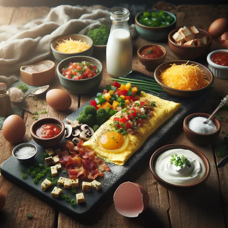 Breakfast Omelet Bar