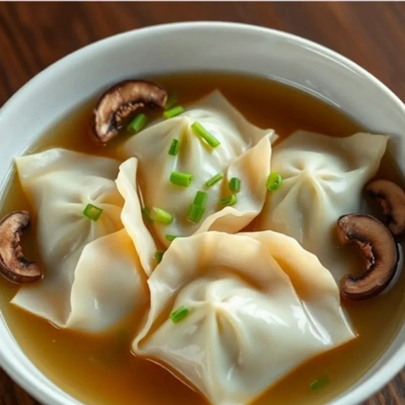 Flavor-Packed Chinese Meat and Veggie Ravioli