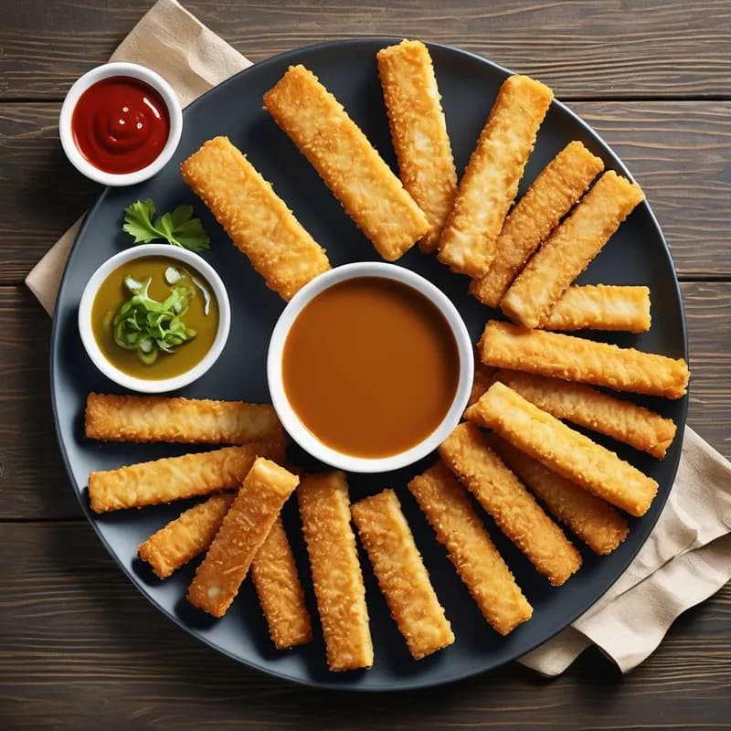Crunchy Golden Fish Sticks