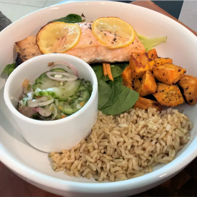 Savory Roasted Salmon Bowl