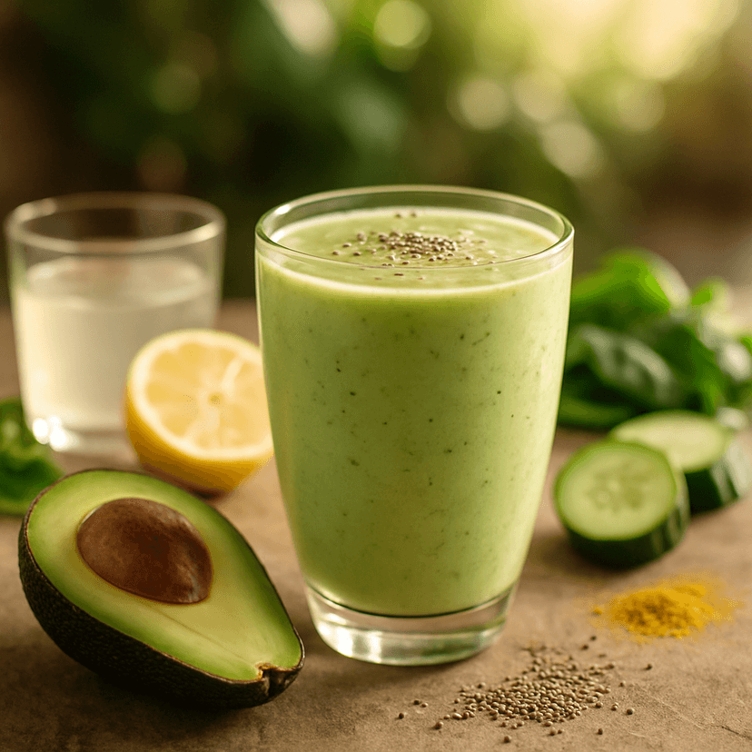 Creamy Avocado Coconut Refresher