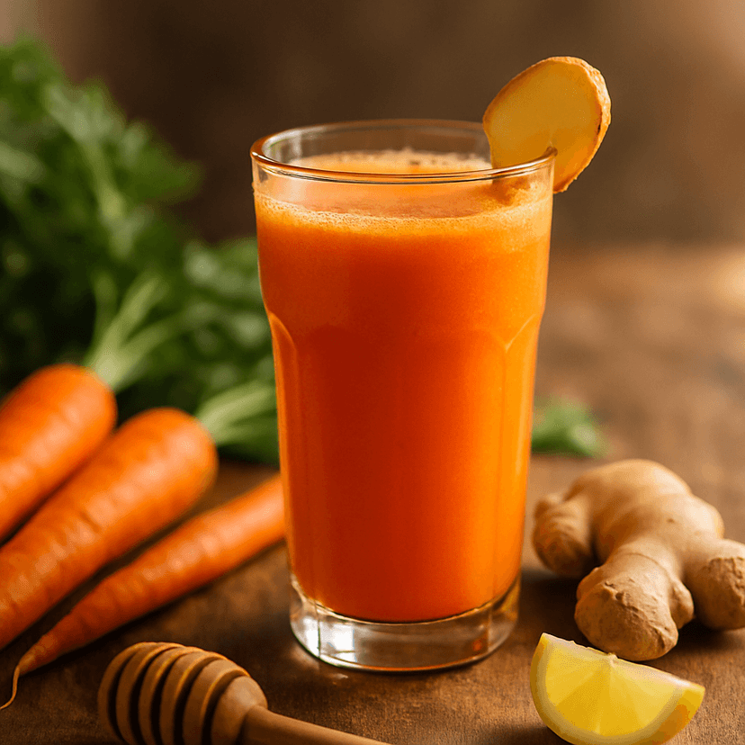 Spicy Carrot Ginger Juice
