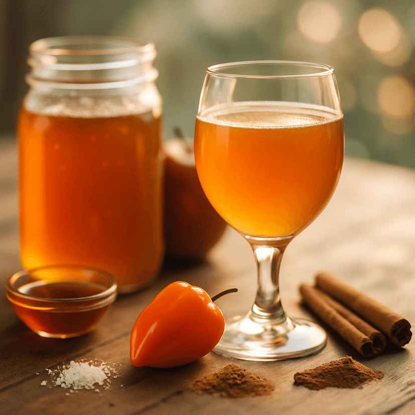 Bosque de Prusia Hybrid Mead (Metheglin/Capsicumel/Cyser)