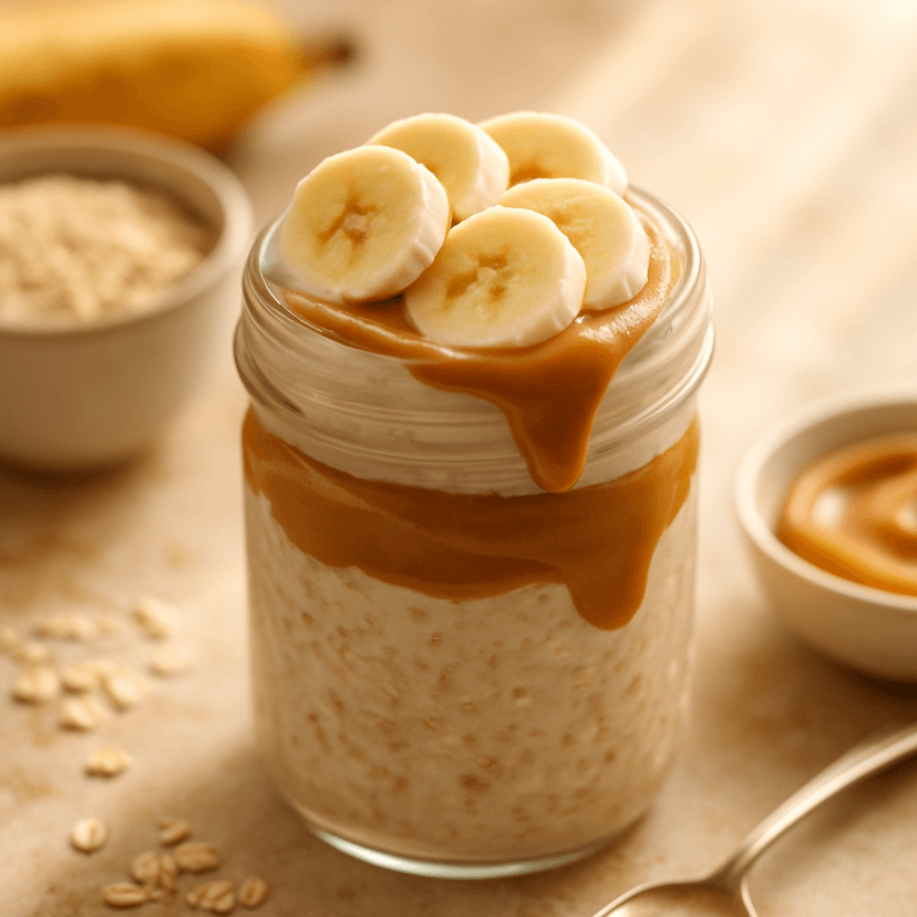 Creamy Vanilla Biscoff Protein Oats