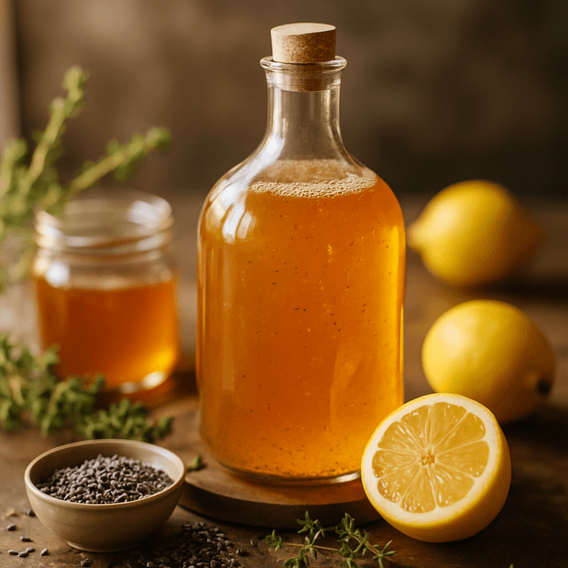 Lavender Lemon Thyme Mead (Fire-Brewed)