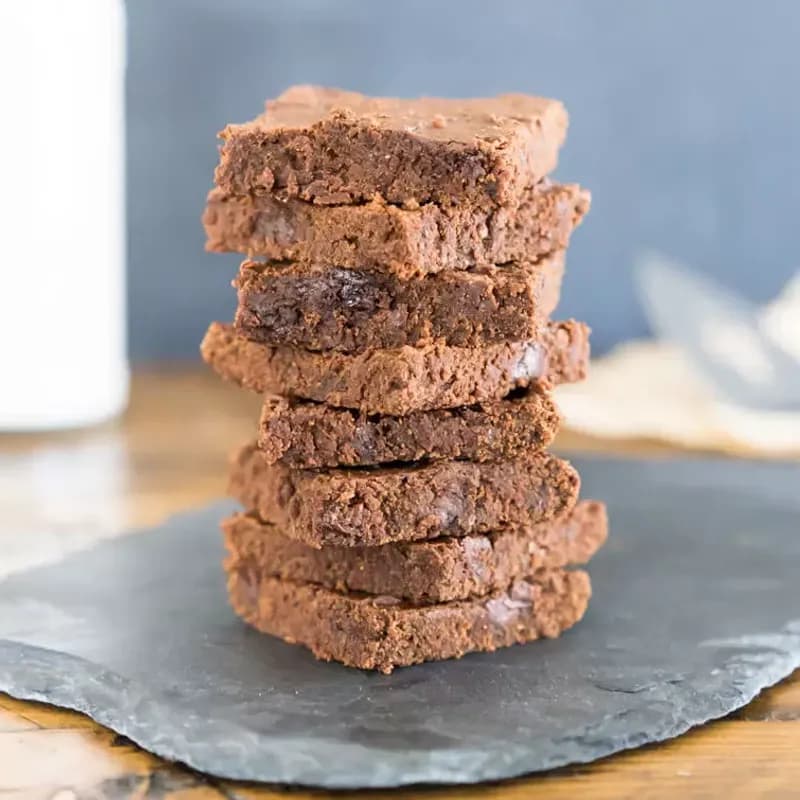 Decadent Vegan Fudge Brownies