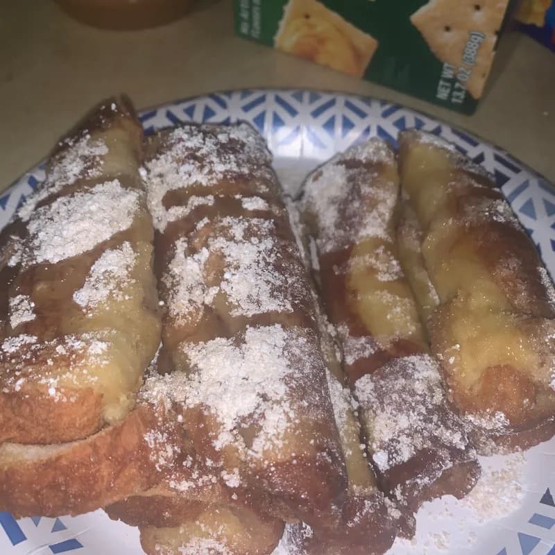 PB&J French Toast Roll-Ups