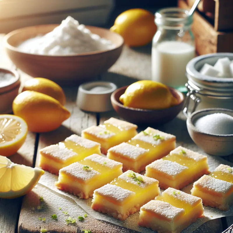 Zesty Lemon Sunshine Bars