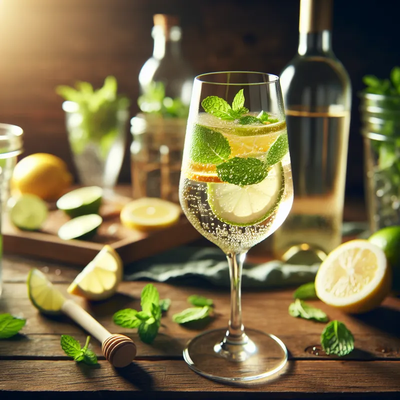 Refreshing Citrus Infused White Wine