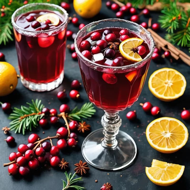 Spiced Cranberry Mead