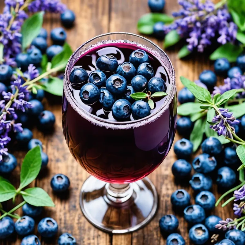 Lavender Blueberry Mead