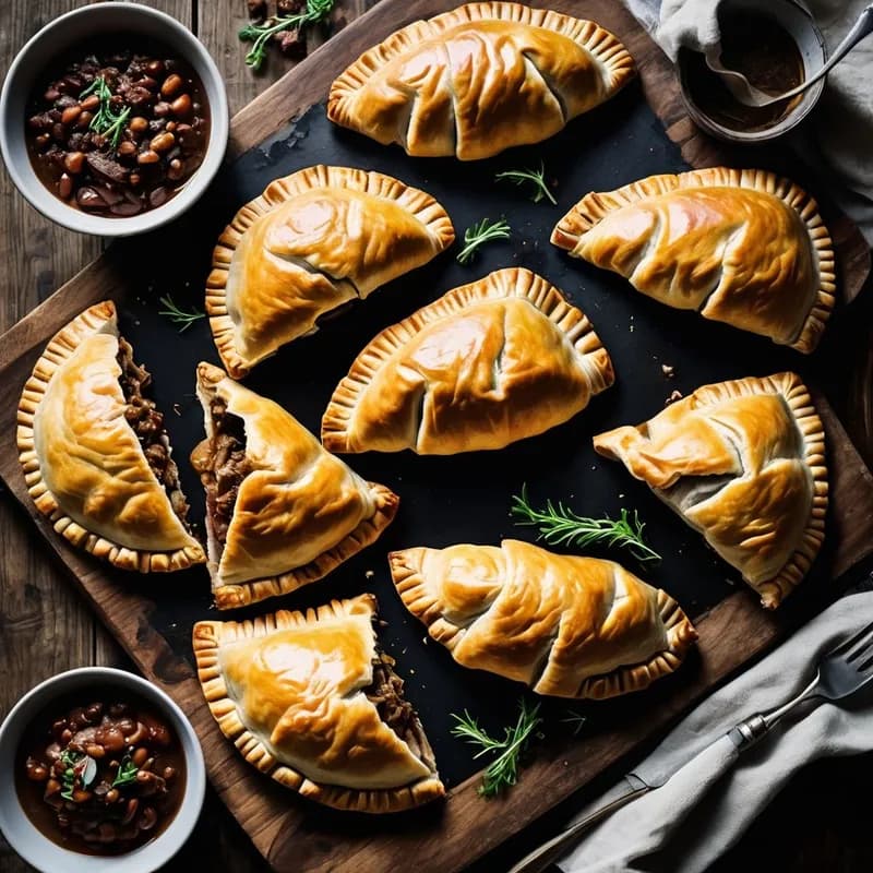 Rustic Venison Pasties