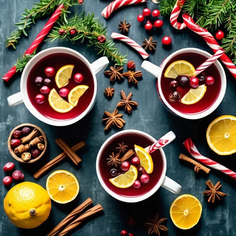 Festive Spiced Wassail Tea
