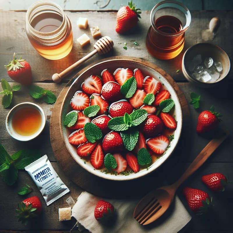 Strawberry Mint Melomel