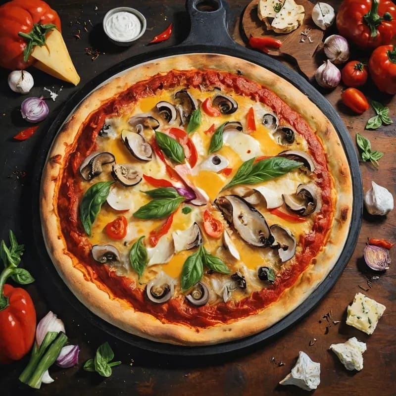 Sizzling Skillet Pizza