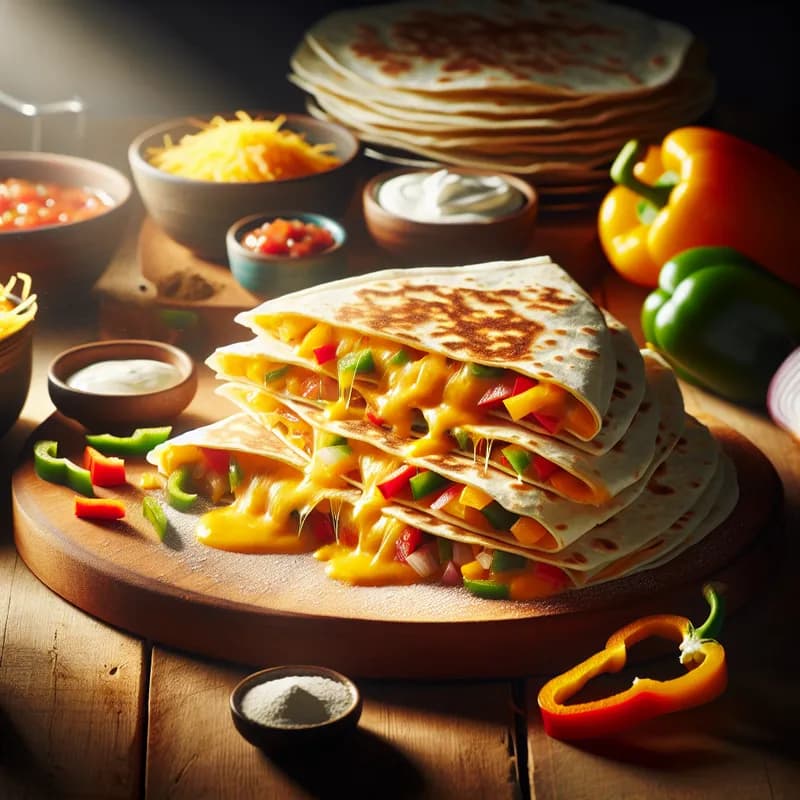 Melty Queso Chihuahua Cheese Quesadilla